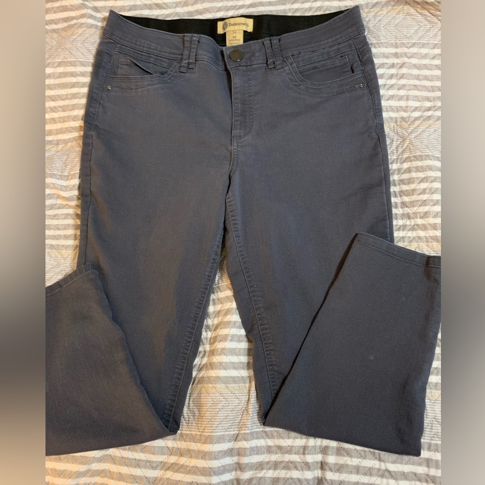 Democracy gray jeans.  New condition no distressing